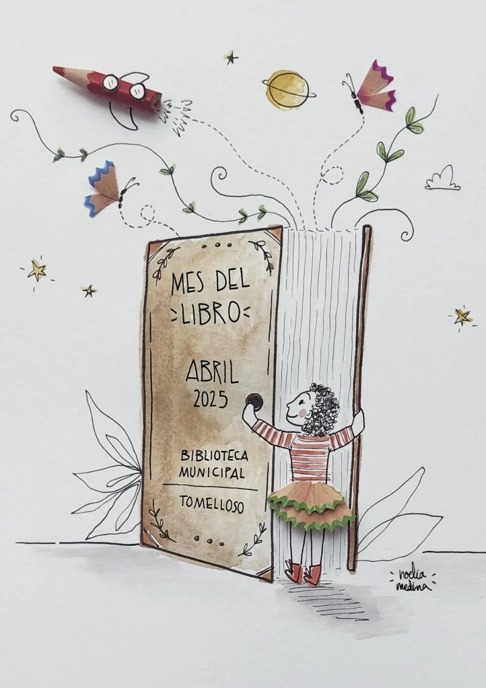 Agenda ocio · Tomelloso celebra el Mes del Libro 2025 con un completo y atractivo programa