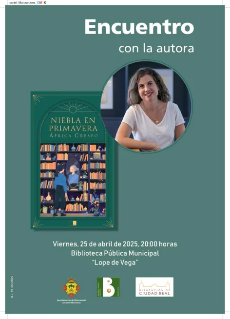 Agenda Ocio - Encuentro con la autora - Africa Crespo