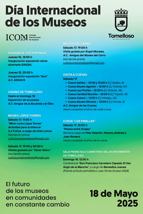 Agenda Ocio - Día de los Museos en Tomelloso 