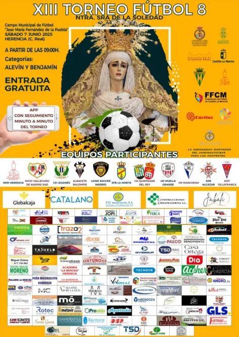 Agenda Ocio - XIII Torneo de Fútbol-8 en Herencia 