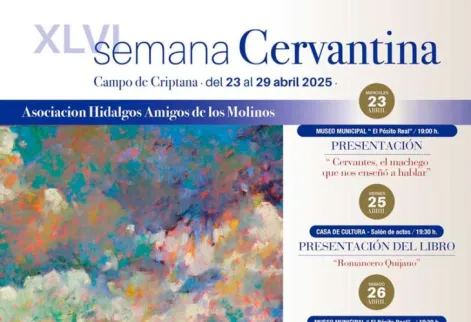 Agenda Ocio - Campo de Criptana celebra la XLVI Semana Cervantina del 23 al 29 de abril
