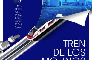 Agenda Ocio - El Tren de los Molinos inicia la temporada de primavera entre Madrid y Campo de Criptana el sábado 17 de mayo